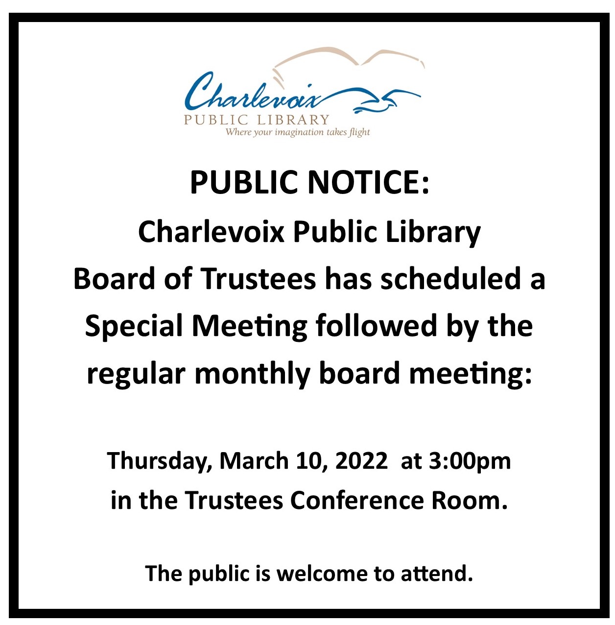 Board Meeting March 10, 2022
