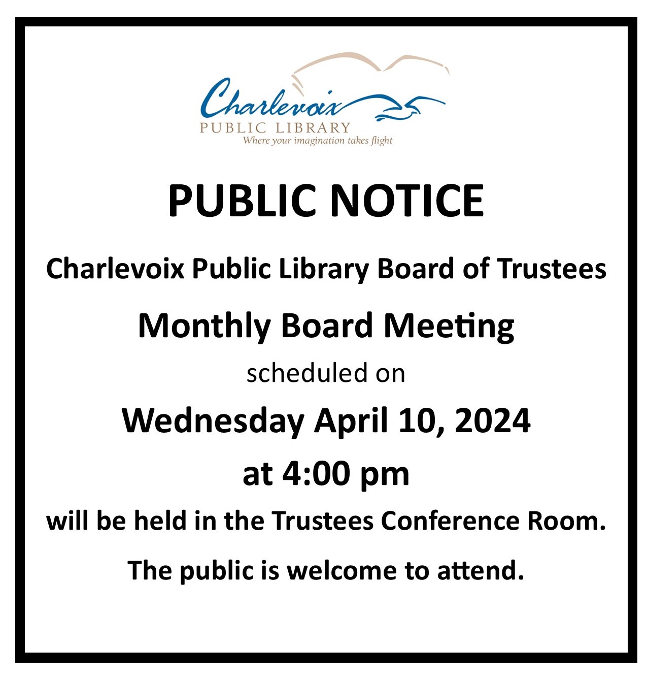 Board Meeting April 10, 2024
