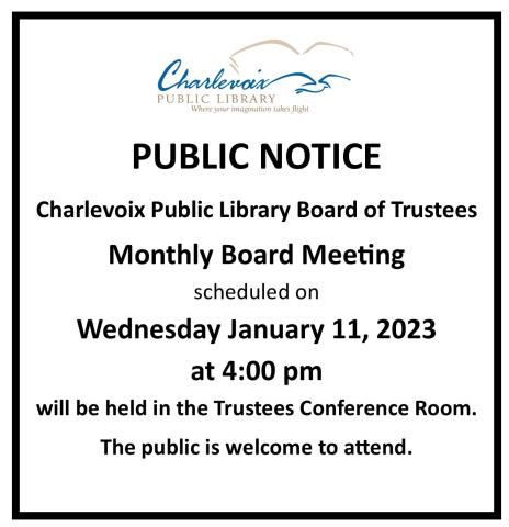 Board Meeting  Jan 11, 2023