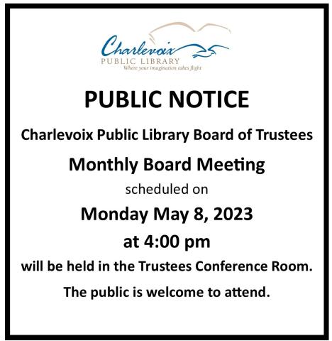 Board Meeting May 8, 2023