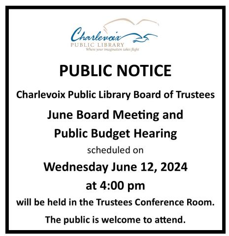 June 12, 2024 Board Meeting