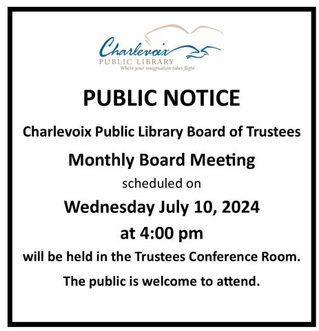 Board Meeting July 10, 2024