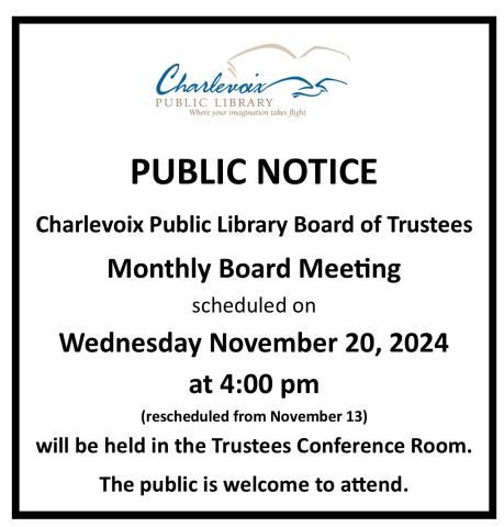 Board Meeting Nov 20, 2024