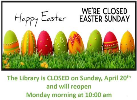 Closed Easter