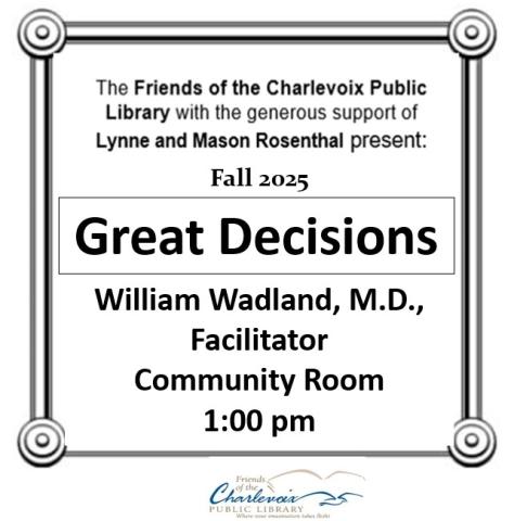 Great Decisions Fall 2025