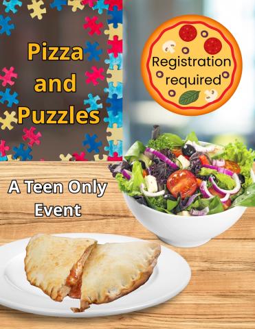 Pizza and Puzzles Event