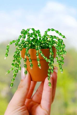 Beaded plant example