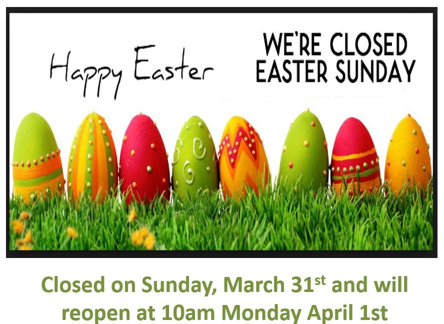 Easter Closed