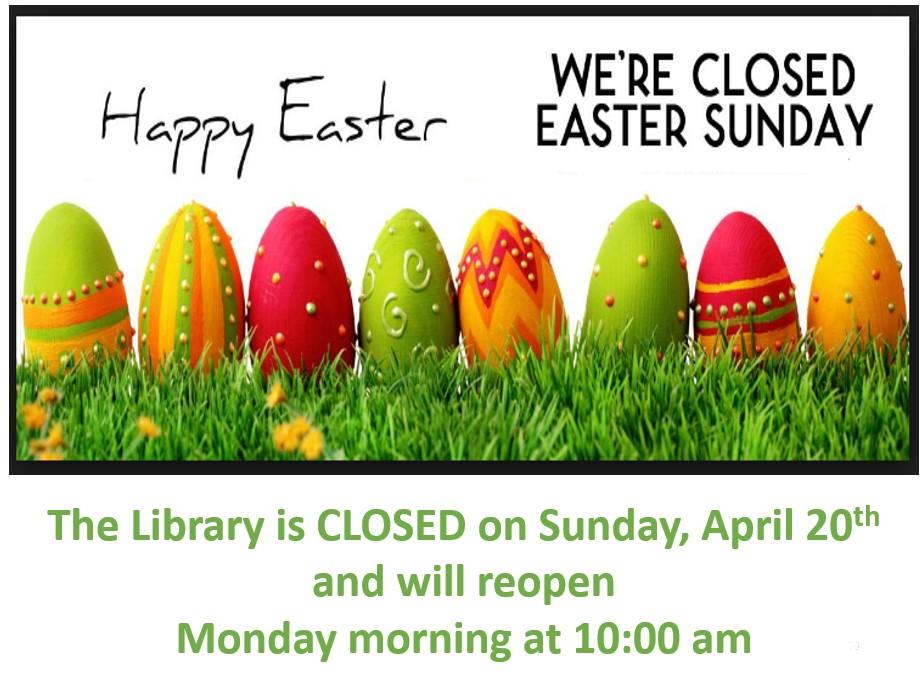 Closed Easter