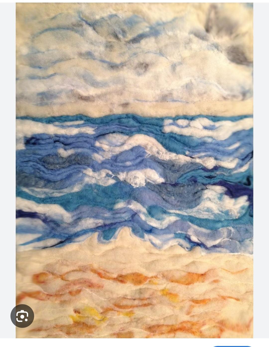 felted landscape
