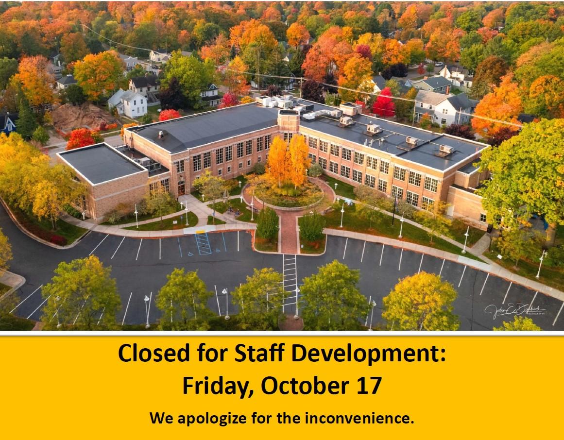 Closed Staff Development Oct 17