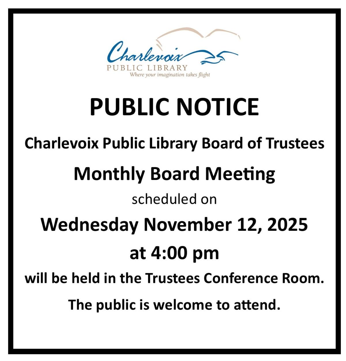Board Meeting Nov 12, 2025