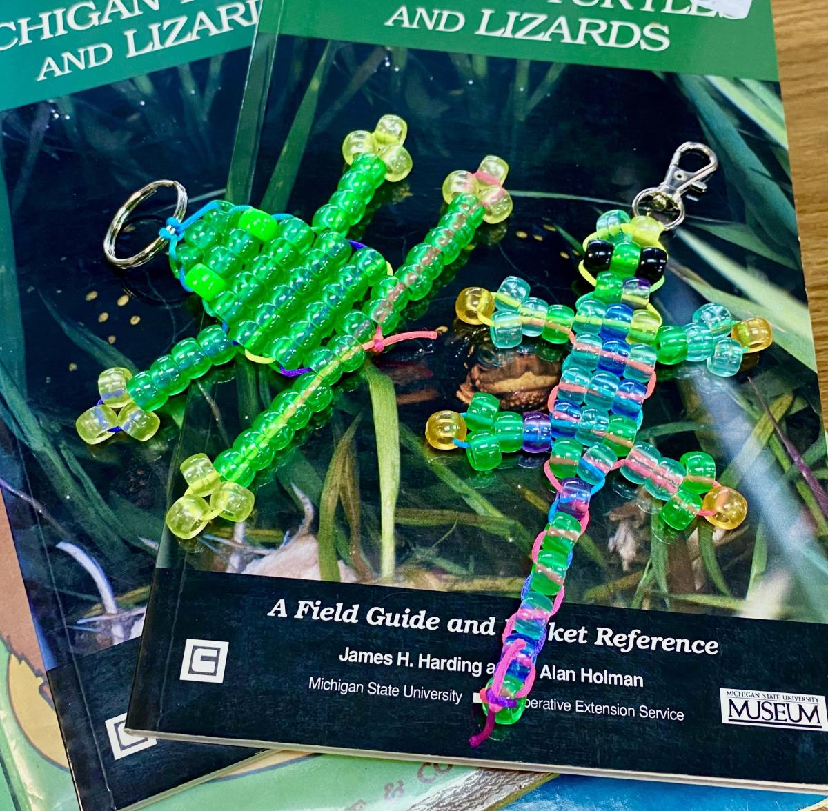 Frog and Lizard keychain image