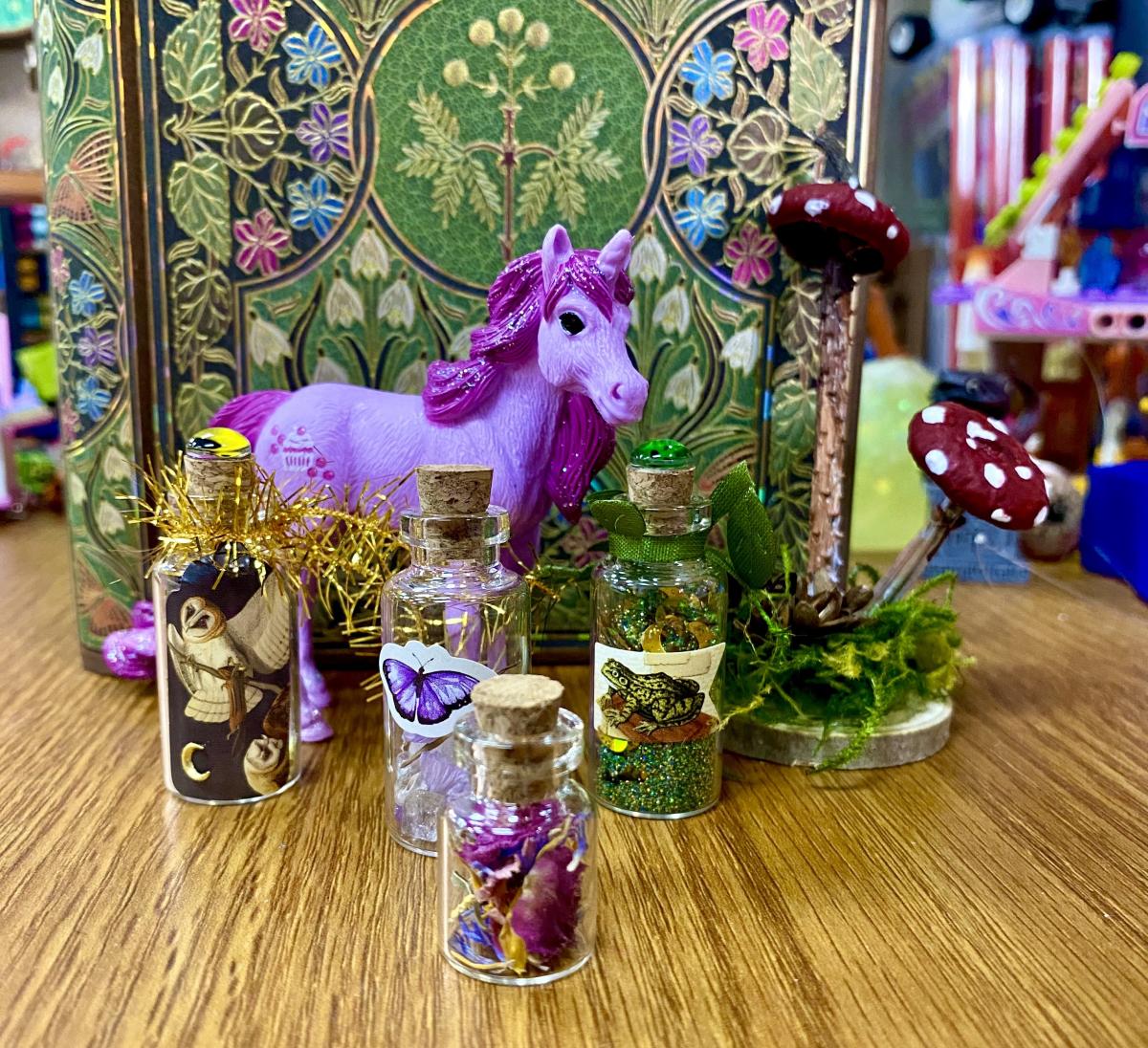 Magical fairy jars example